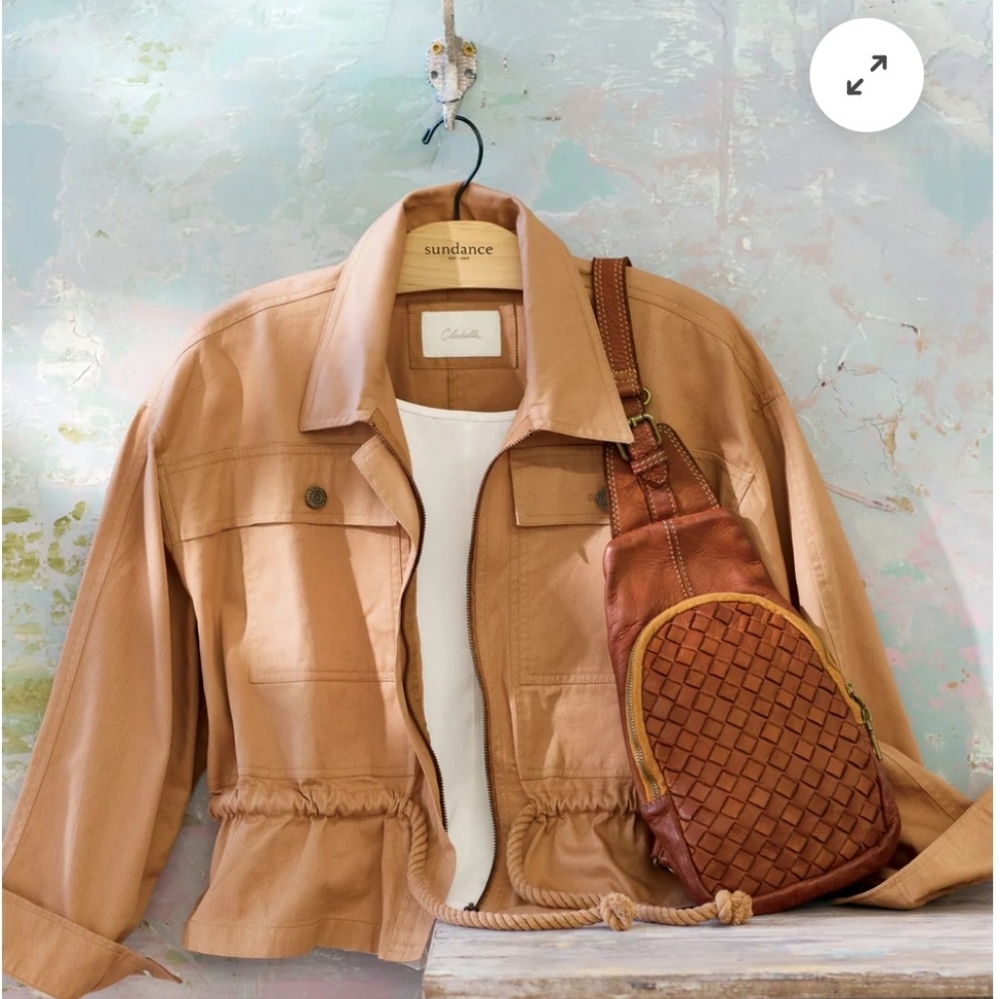 CLEOBELLA COTTON TWILL JACKET NWT RETAIL $238